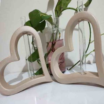 heart vase